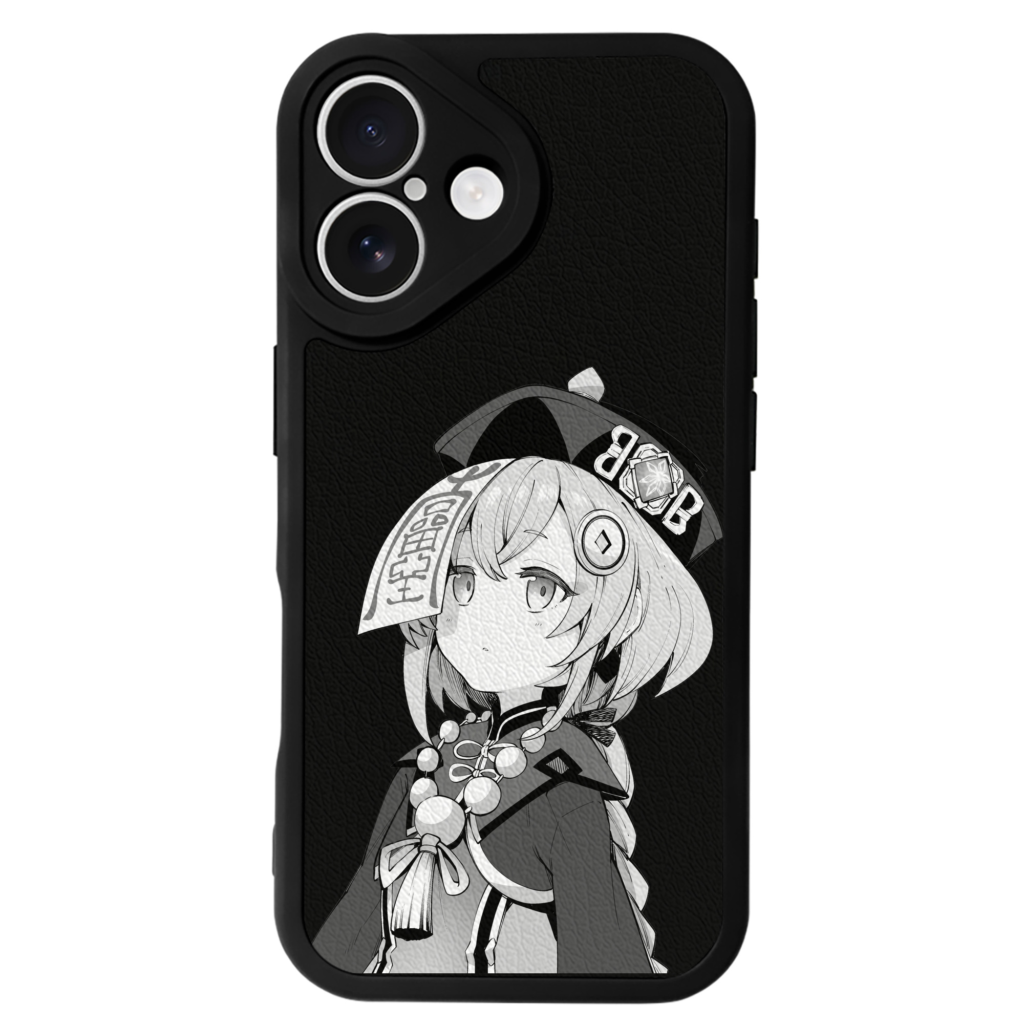 げんし神 七七 なな  genshin Nana 【iPhone 16シリーズ対応】シリコンスマホケース（レザー調） 材質：シリコン